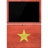 Vietnam Flag Distressed Surface Pro 7 Skin
